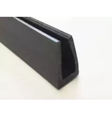 Профиль П-образный под стекло 1 мм (9х2,5)