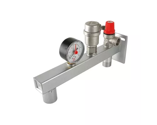 Группа безопасности на консоли расширительного бака 3/4", VALTEC, Pmax=4 бар, (до 44 кВт), Vбака до 50л