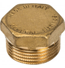 Заглушка наружная резьба 3/4"