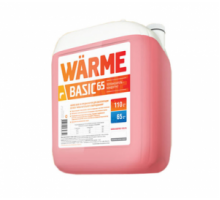 Теплоноситель Warme Basic-65 (-65°С), емкость тары 10 литров, цвет красный