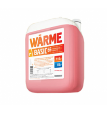 Теплоноситель Warme Basic-65 (-65°С), емкость тары 10 литров, цвет красный
