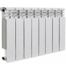 Радиатор алюминиевый Rommer Profi 350/8 секций, 1" (Ду25), Q=928 Вт, 450х660х90 мм, вес 6. 40 кг