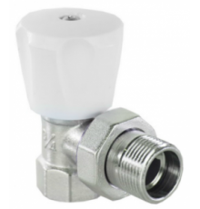 Клапан ручной угловой VT.007.L (компактный) 3/4", ВР-НР, VALTEC