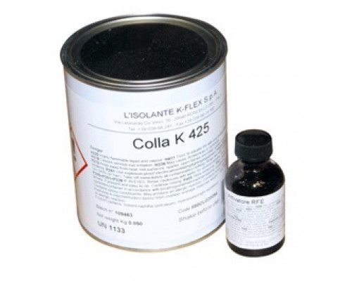Клей K-FLEX К425 (банка 0,85л.) двухкомпонентный контактный клей на основе полихлоропренового каучука