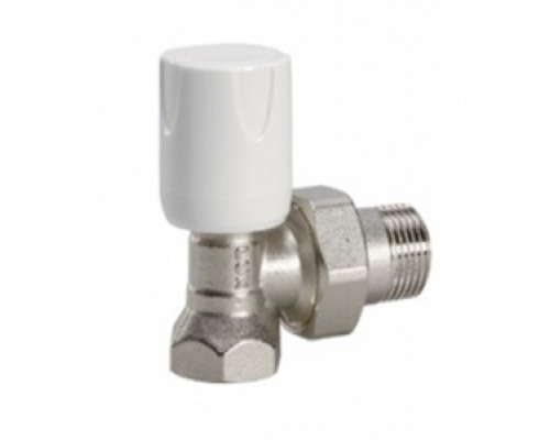 Клапан ручной для радиатора 1/2", угловой, EASY RS 102, LUXOR