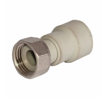 C--TB-Gr Муфта с накидной гайкой 25x3/4" (серый цв.)