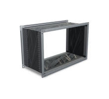 Гибкая вставка прямоугольная 220x220 L=150