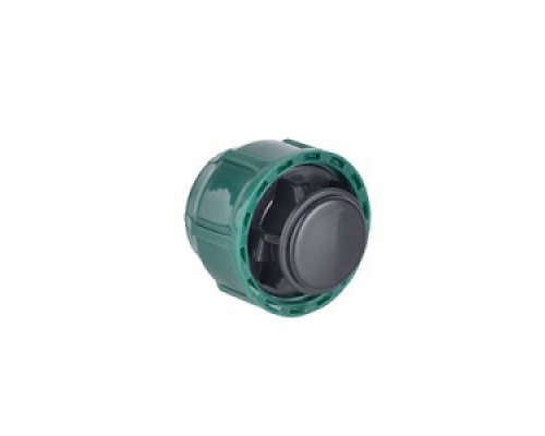 Заглушка компрессионная 20 PN10 PIMTAS (Турция) зелёная серия GR70001500
