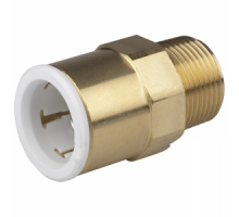 Муфта переходная с наружной резьбой 16мм х1/2" JG Speedfit (Англия)