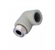 C--TB-Gr Угольник с накидной гайкой 1v 20x1/2" (серый цв.)