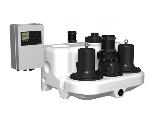 Канализационная установка MULTILIFT MD 15.1.4 1,9/1,5kW 9A 1x230V 50Hz 1430/min, V=130 л, кабель 4 м Grundfos