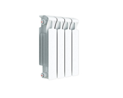 Радиатор биметаллический RIFAR MONOLIT 350/4 секции, 3/4" (Ду20), Q=552 Вт, 320х425х100 мм, вес 5,80 кг