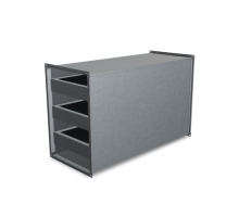 Шумоглушитель прямоугольный пластинчатый Тип 1 700x250 3x100 L=1000