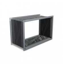 Гибкая вставка прямоугольная 100x100 L=150