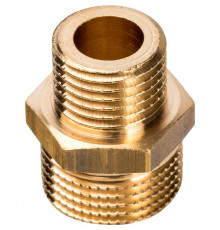 Ниппель переходной наружная резьба 3/8х1/4"