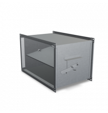 Дроссель-клапан прямоугольный 80x400 L=450 RG-P