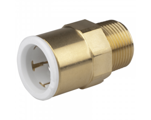 Муфта переходная с наружной резьбой 20мм х1/2" JG Speedfit (Англия)