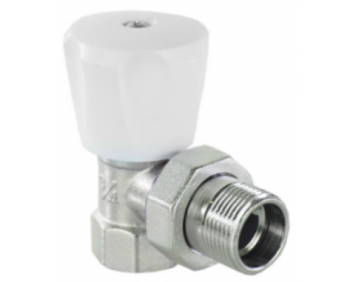 Клапан ручной угловой VT.007.L (компактный) 1/2", ВР-НР, VALTEC