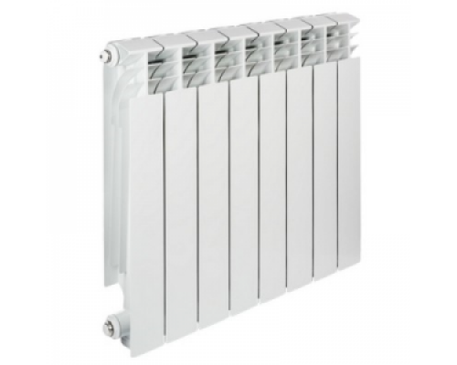 Радиатор алюминиевый TENRAD 500/5 секций, 1" (Ду25), Q=875 Вт, 400х570х95 мм, вес 6,60 кг