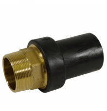 Переход с наружной резьбой 40х1 1/4"(ПЭ/латунь), ПЭ100 SDR11, вода - 1,6 МПа, газ - 1,0 МПа, ELOFIT, Италия, код 12ERFM40114