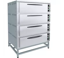 Шкаф пекарский ярусный ЭШ-4 (1760х1300х1076 мм, 20,8 кВт, 4 камеры)