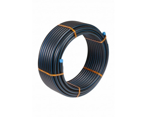 Труба ПНД PE100 32x2,4 мм PN 12,5 SDR 13,6 - питьевая ГОСТ 18599-2001 (бухта 50м)