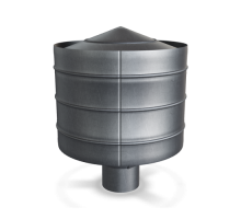 Дефлектор круглый Ø100/Ø160 L1=200 L2=300
