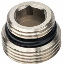 Адаптер для узла нижнего подключения радиатора, 3/4"(евроконус) х 1/2", НР-НР, M 532, 69190000, LUXOR