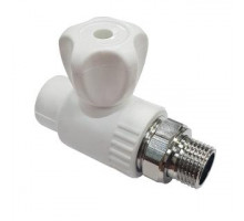 C--TB Шаровой кран для радиаторов прямой 1v 20x1/2"