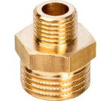 Ниппель переходной наружная резьба 1/2х1/4"