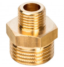Ниппель переходной наружная резьба 1/2х1/4"