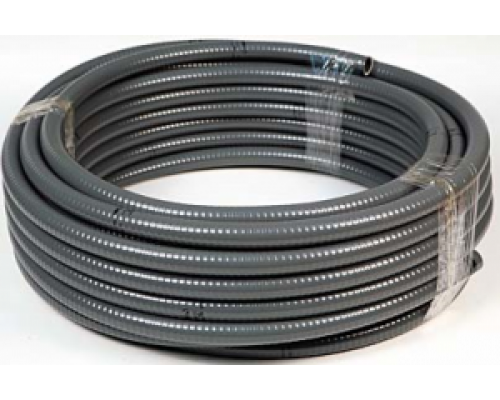 Труба гибкая из ПВХ Ø 50х3,5мм под клей (0,6 МПа) бухта 25м, Heliflex Hidroflex, Португалия