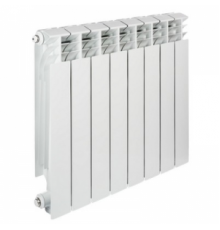 Радиатор алюминиевый TENRAD 500/4 секции, 1" (Ду25), Q=700 Вт, 320х570х95 мм, вес 5,28 кг
