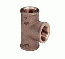 Тройник бронзовый ВР 1/2" Модель 3130 Viega (Германия)
