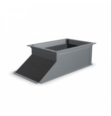 Врезка прямоугольная Тип 2 300x300/400x300 L=150