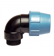 Переходник угловой 90* D25 / R 1 (НР) PN10 PPE UNIDELTA1008
