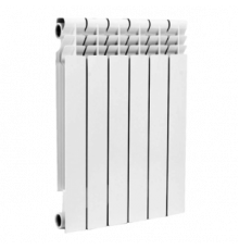 Радиатор алюминиевый Ogint Delta Plus 500/4 секции, 1" (Ду25), Q=536 Вт, 312х563х78 мм, вес 3,24 кг