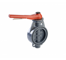 Затвор дисковый ПВХ Ø 63-75 межфланцевый, EPDM, PN10, Hidroten, Испания 1009626 / 1009627