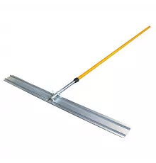 Гладилка для бетона алюминиевая 1,2 м, ручка 2,4-4,8 м