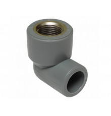 C--TB-Gr Угольник комб. вн.р. 25x1/2" (серый цв.)