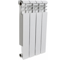 Радиатор алюминиевый Rommer Profi 350/4 секций, 1" (Ду25), Q=464 Вт, 340х450х80 мм, вес 3,20 кг