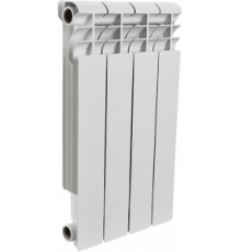 Радиатор алюминиевый Rommer Profi 350/4 секций, 1" (Ду25), Q=464 Вт, 340х450х80 мм, вес 3,20 кг