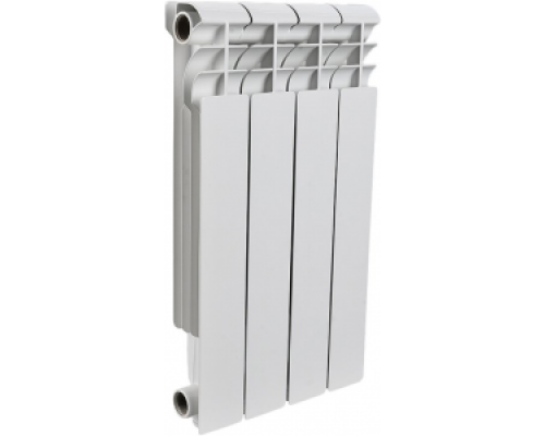 Радиатор алюминиевый Rommer Profi 350/4 секций, 1" (Ду25), Q=464 Вт, 340х450х80 мм, вес 3,20 кг
