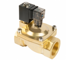 Клапан электромагнитный UNIPUMP BCX-15 1/2", Kvs=4,6, PN16, 220В, НЗ,(соленоидный) мембранный