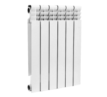 Радиатор алюминиевый Ogint Delta Pluse 500/6 секций, 1" (Ду25), Q=930 Вт, 480х576х80 мм, вес 5,34 кг