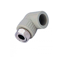 C--TB-Gr Угольник с накидной гайкой 1v 25x 3/4" (серый цв.)