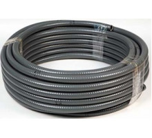 Труба гибкая из ПВХ Ø 50х4,0мм под клей (0,6 МПа) бухта 25м, PLEXISTAB POOLFLEX 180G, Болгария
