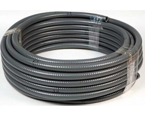 Труба гибкая из ПВХ Ø 50х4,0мм под клей (0,6 МПа) бухта 25м, PLEXISTAB POOLFLEX 180G, Болгария