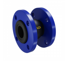 Компенсатор резиновый фланцевый Ду50, PN10/16 Тmax=120 ˚С, LD (Россия)