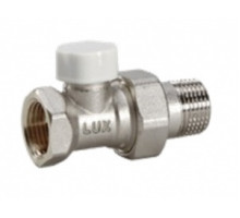 Клапан настроечный для радиатора 1/2", прямой, EASY DD 121, LUXOR